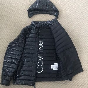 bubble jacket calvin klein